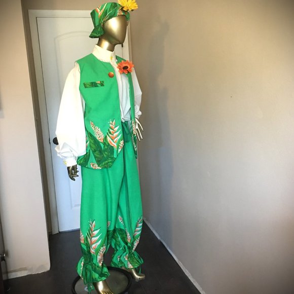 CUSTOM - Four Piece Clown Costume - Highly Adjustable!! BRAND NEW! - Picture 7 of 13